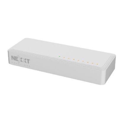 Imagen de SWITCH ETHERNET PARA ESCRITORIO DE 8 PUERTOS GIGABIT NEXXT NAXOS 801-G