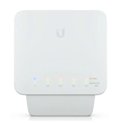 Imagen de SWITCH UNIFI UBIQUITI 5 PUERTOS GIGABIT CON 4 PUERTOS POE-OUT USW-FLEX