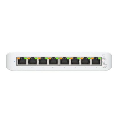 Imagen de SWITCH UNIFI UBIQUITI 8 PUERTOS GIGABIT CON 4 PUERTOS POE+ USW-LITE-8-POE