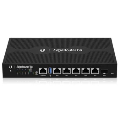 Imagen de ROUTER UBIQUITI EDGEROUTER ETHERNET WAN 6 PUERTOS GIGABIT ER-6P