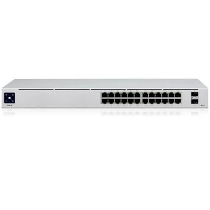 Imagen de SWITCH CAPA 2 CON 24 PUERTOS GIGABITE 16 PUERTOS GIGABIT POE+ Y 2 PUERTOS SFP POE  USW-24-POE