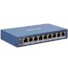 Imagen de SWITCH ETHERNET PARA ESCRITORIO DE 10 PUERTOS 8X RJ45 GIGABIT POE + 2X RJ45 GIGABIT  HIKVISION DS-3E1510P-EI/M