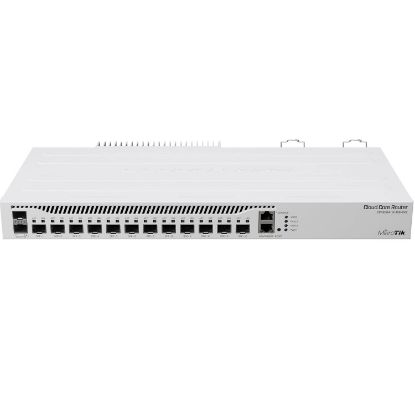 Imagen de ROUTER MIKROTIK ETHERNET CCR2004-1G-12S+2XS CON 12 PUERTOS SFP + 2 PUERTOS SFP28 DE 25G