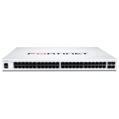 Imagen de SWITCH ADMINISTRABLE FORTINET FORTISWITCH DE 48 PUERTOS GIGABIT 4 PUERTOS SFP Y 1 JR45 CONSOLA