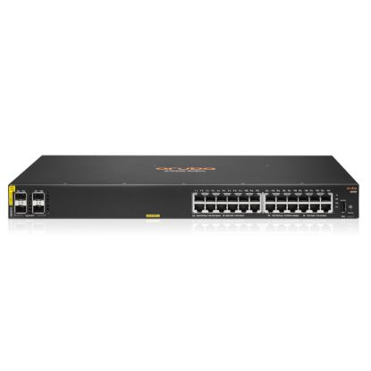 Imagen de SWITCH ADMINISTRABLE HPE ARUBA 6000 24G CLASS4 24 PUERTOS GIGABIT POE 370W + 4 PUERTOS GIGABIT SFP 