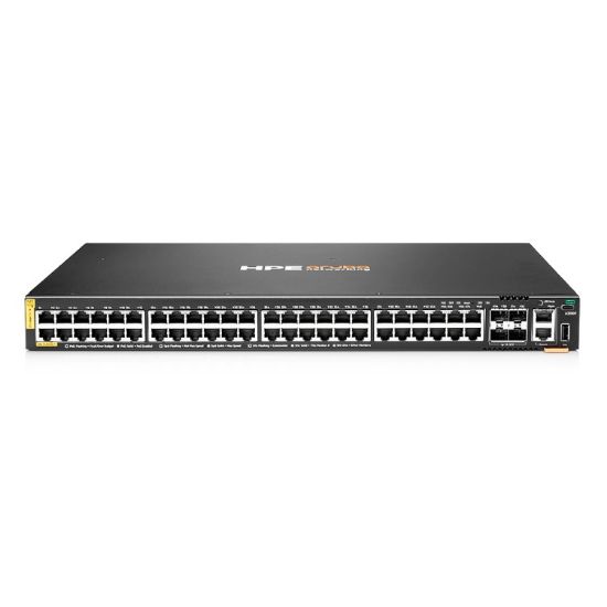 Imagen de SWITCH ADMINISTRABLE CAPA 3 HPE ARUBA CX 6200F CON 24 PUERTOS GIGABIT + 4 PUERTOS SFP+ 1G/10G