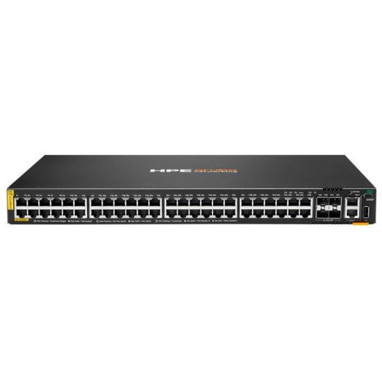 Imagen de SWITCH ADMINISTRABLE CAPA 3 HPE ARUBA CX 6200F CON 48 PUERTOS GIGABIT + 4 PUERTOS SFP+ 1G/10G