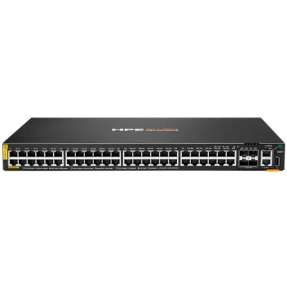 Imagen de SWITCH ADMINISTRABLE CAPA 3 HPE ARUBA CX 6200F CLASS4 CON 48 PUERTOS GIGABIT POE+ 370W + 4 PUERTOS SFP+ 1G/10G