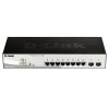 Imagen de SWITCH ADMINISTRABLE CAPA 2 D-LINK CON 8 PUERTOS 10/100/1000BASE-T POE Y 2 PUERTOS SFP 1G