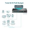 Imagen de SWITCH DE SOBREMESA TP-LINK TL-SF1008P CON 8 PUERTOS 10/100 CON 4 PUERTOS POE