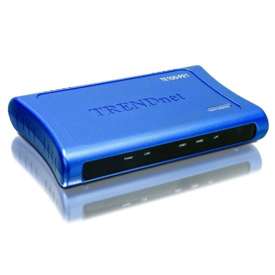 Imagen de PRINT SERVER TRENDNET MULTI-PUERTO 2 USB 1 PARALELO 10/100