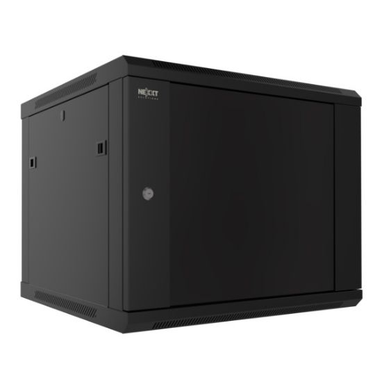 Imagen de GABINETE DE PARED FIJO Y SEMI-ENSAMBLADO INSTALABLE EN PARED 6U 19"