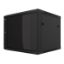 Imagen de GABINETE DE PARED FIJO Y SEMI-ENSAMBLADO 9U 19” 60CM FONDO PUERTA DE VIDRIO