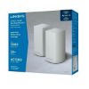 Imagen de ROUTER LINKSYS VLP0102-NP VELOP MESH INALAMBRICO AC2400 2 PIEZAS