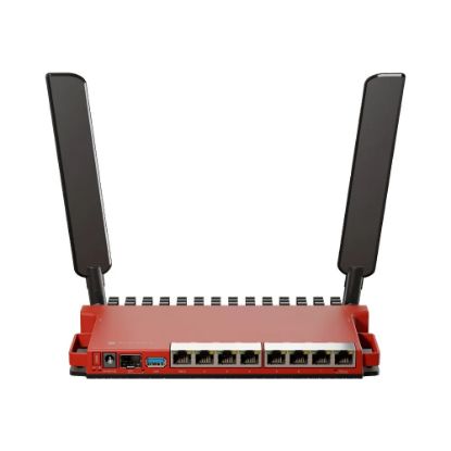 Imagen de ROUTER MIKROTIK L009UIGS-2HAXD-IN DOBLE NÚCLEO Y WI-FI 2.4GHZ 8 PUERTOS GIGABIT + 1 PUERTO POE + 1 SFP