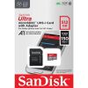 Imagen de TARJETA DE MEMORIA MICRO SD XC SANDISK ULTRA 512GB CLASE 10 A1 CON ADAPTADOR SD