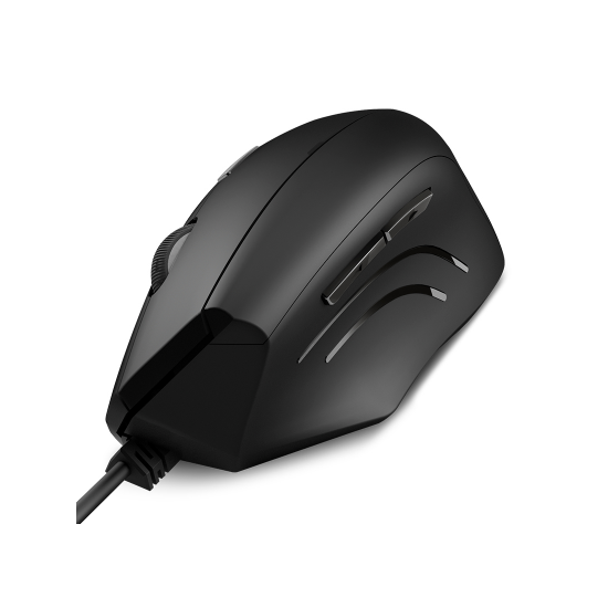 Imagen de MOUSE VERTICAL KLIPXTREME ULTRA ERGONOMICO KMO-505 CABLE USB 