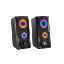 Imagen de PARLANTE ESTEREO MULTIMEDIA XTECH FIRESHOT 2.0 CON LUCES LED