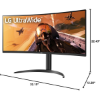 Imagen de MONITOR GAMING ULTRA WIDE 34WQ73A-B 34" 3440 X 1440 QHD - HDMI - DP - 60HZ