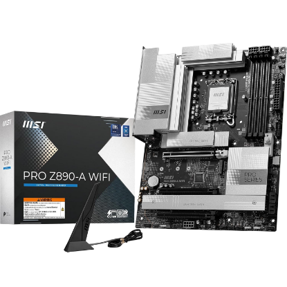 Imagen de MAINBOARD MSI PRO Z890P SOCKET LGA1851 DDR5 WIFI PCIE 5.0 GEN ULTRA CORE