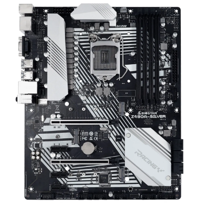 Imagen de MAINBOARD BIOSTAR Z490A-SILVER SOCKET LGA1200 GEN 10MA 11VA - VGA - DP - HDMI 