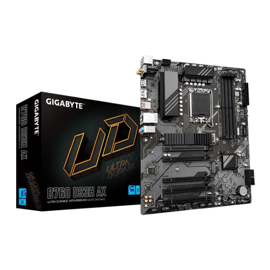 Imagen de MAINBOARD GIGABYTE B760 DS3H AX SOCKET LGA1700 - DDR5 - BT - M.2 - HDMI