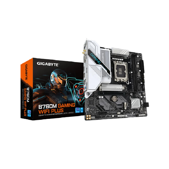 Imagen de MAINBOARD GIGABYTE B760M GAMING WIFI PLUS SOCKET LGA1700 - GEN 12T GEN 13 - PCIE 4.0