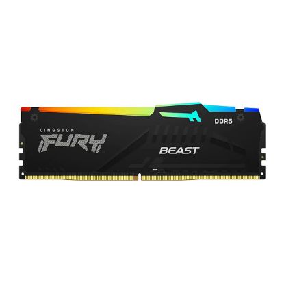 Imagen de MEMORIA RAM KINGSTON FURY BEAST 32GB DDR5 5200MHZ CL40 NON-ECC