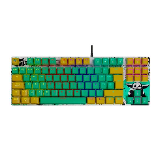 Imagen de TECLADO GAMING PRIMUS BALLISTA81 EDICION STAR WARS GROGU