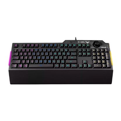 Imagen de TECLADO GAMING RGB ASUS TUF GAMING K1 NEGRO