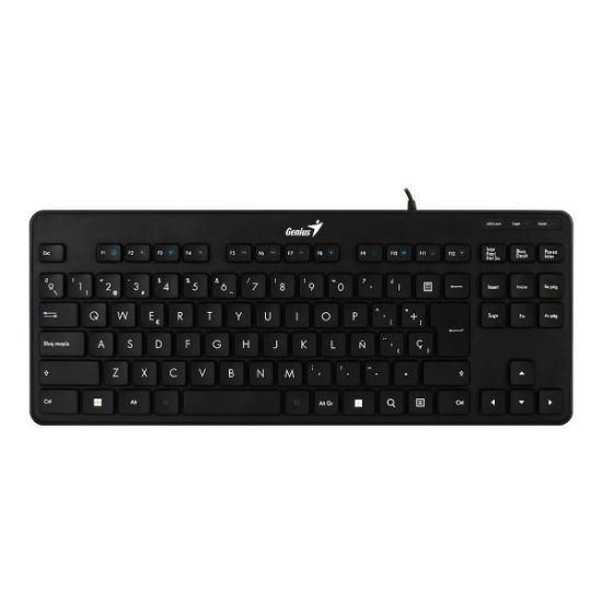 Imagen de TECLADO MINI MULTIMEDIA GENIUS LUXEMATE 110 USB NEGRO