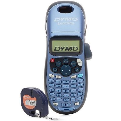 Imagen de ETIQUETADORA ROTULADORA PORTATIL TERMICA DYMO LETRATAG LT-100H 1 CINTA 12MM