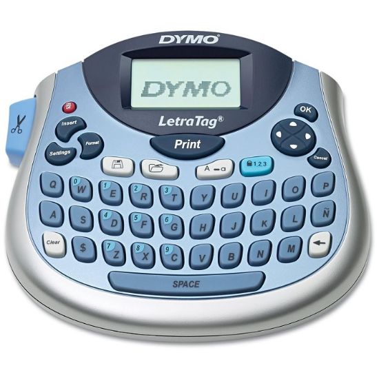 Picture of ETIQUETADORA ROTULADORA PORTATIL TERMICA DYMO LETRATAG 100T 1 CINTA 12MM