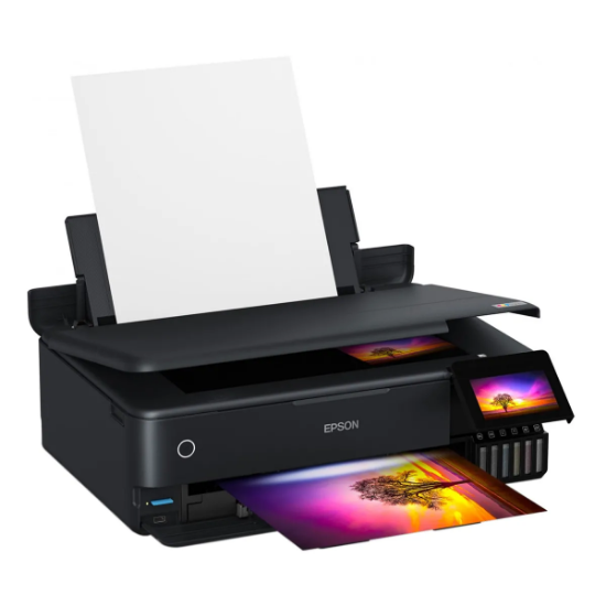 Picture of IMPRESORA EPSON ECOTANK MULTIFUNCION L8180 A3-PLUS PHOTO - USB - NEGRO - 32PPM - 5.760 X 1.440 DPI