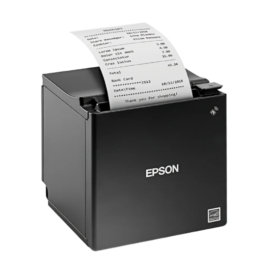 Picture of IMPRESORA TERMICA MATRICIAL EPSON TM-M30III-052 - USB - 203 X 203 DPI - NEGRA