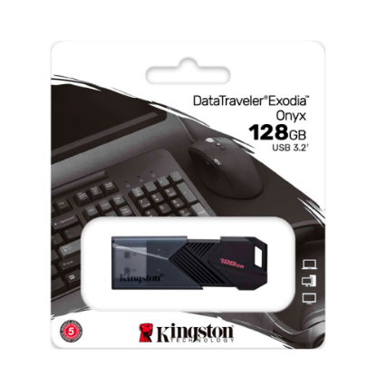 Imagen de FLASH PEN DRIVE DATATRAVELER EXODIA ONYX 128GB USB 3.2