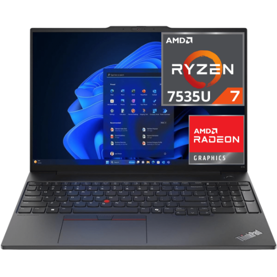 Imagen de LAPTOP LENOVO THINKPAD E16 GEN 2 16" AMD RYZEN 7 7535U  - 16GB RAM DDR5 - 1TB SSD - WIN11 PRO