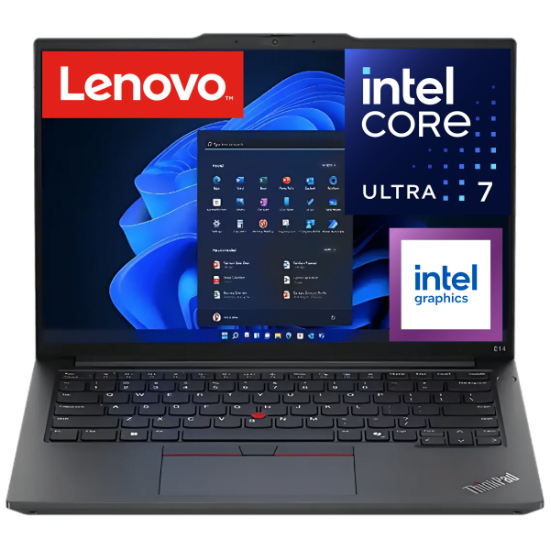 Imagen de LAPTOP LENOVO THINKPAD E14 GEN 6 14" INTEL CORE ULTRA 7 155H - 16GB RAM DDR5 - 512GB SSD - WIN11 PRO