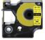 Imagen de CINTA GENERICA TERMOENCOGIBLE PARA DYMO RHINO 4200/5200/6000 18054 9MM X 1.5M AMARILLO - NEGRO