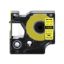 Imagen de CINTA GENERICA TERMOENCOGIBLE PARA DYMO RHINO 4200/5200/6000 18056 12MM X 1.5M AMARILLO - NEGRO