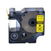 Imagen de CINTA GENERICA PARA DYMO D1 45808 3/4 19MM X 7M NEGRO - AMARILLA