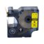 Imagen de CINTA GENERICA PARA DYMO D1 45808 3/4 19MM X 7M NEGRO - AMARILLA