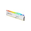 Imagen de MEMORIA RAM DIMM KINGSTON 16GB FURY BEAST WHITE RGB EXPO DDR5 6800MTS CL34