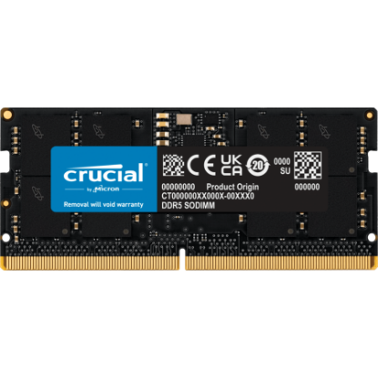 Imagen de MEMORIA RAM CRUCIAL SODIMM 16GB DDR5 5600MHZ 