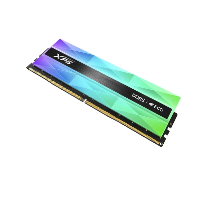 Imagen de MEMORIA RAM ADATA DIMM 16GB DDR5 6000MTS BLACK XPG LANCER NEON RGB