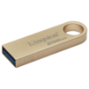 Imagen de FLASH PEN DRIVE KINGTON DATATRAVELER SE9 G3 256GB USB 3.2 DORADO