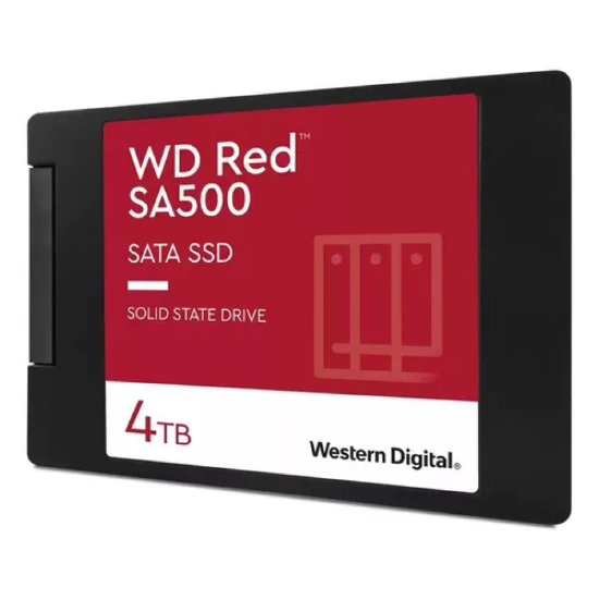 Imagen de UNIDAD DE ESADO SOLIDO WD 4TB SA500 RED - SATA - 2.5"