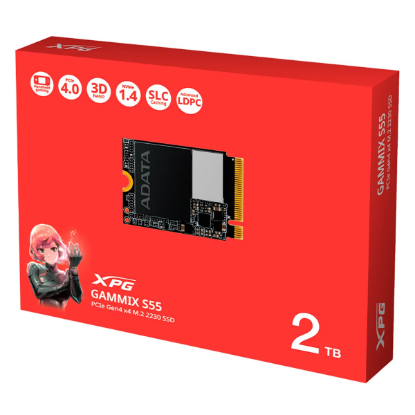 Imagen de UNIDAD DE ESTADO SOLIDO XPG 2TB S55 - M.2 2230 - PCIE 4.0 NVME - 5000MBS