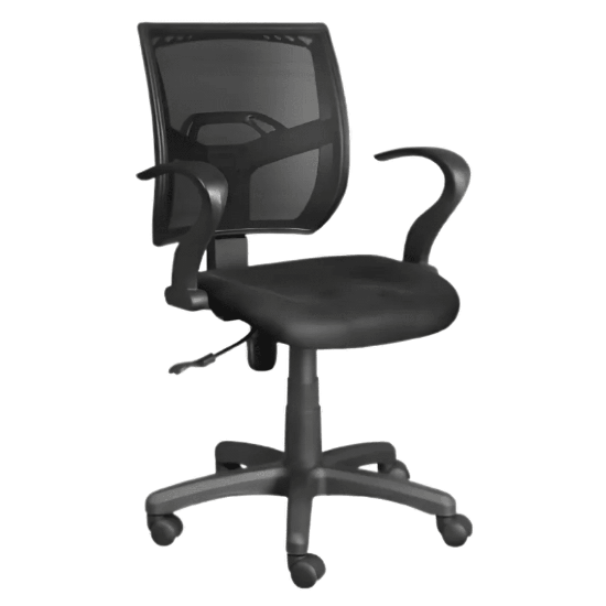 Imagen de SILLA EJECUTIVA DE ESCRITORIO CON RESPALDAR ERGONOMICO Y REPOSABRAZOS XTECH