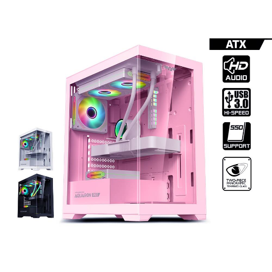 Imagen de CASE CHASIS ARMAGGEDDON QUARON XTREME ROSADO ARMAGGEDDON AQUARRON PRO PINK